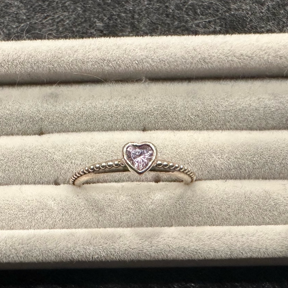 Pandora Heart Ring - Size 52